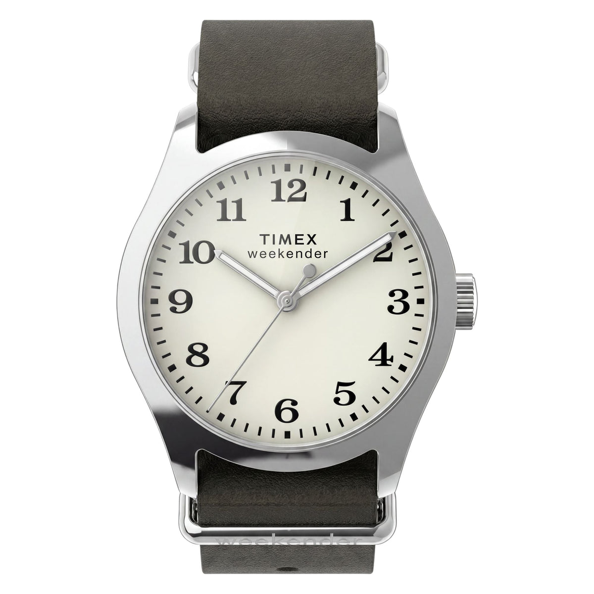Timex Weekender New England de dama correa de piel – TW2Y86500