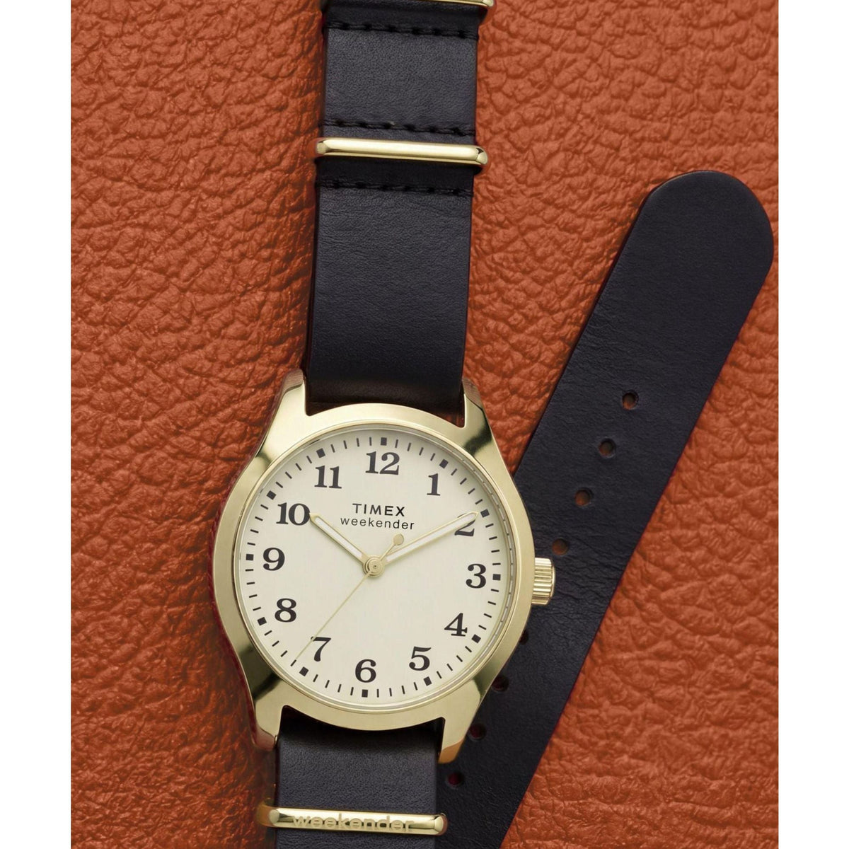 Timex Weekender de mujer correa de piel – TW2Y86600