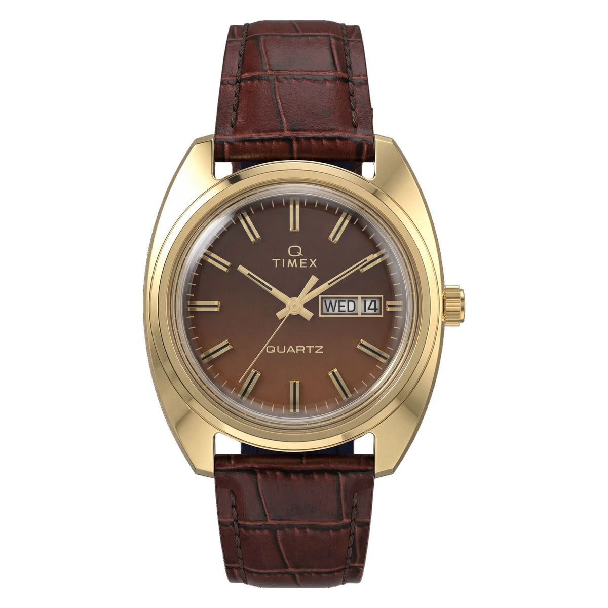 Timex Q 1978 de hombre correa de cuero – TW2Y87200