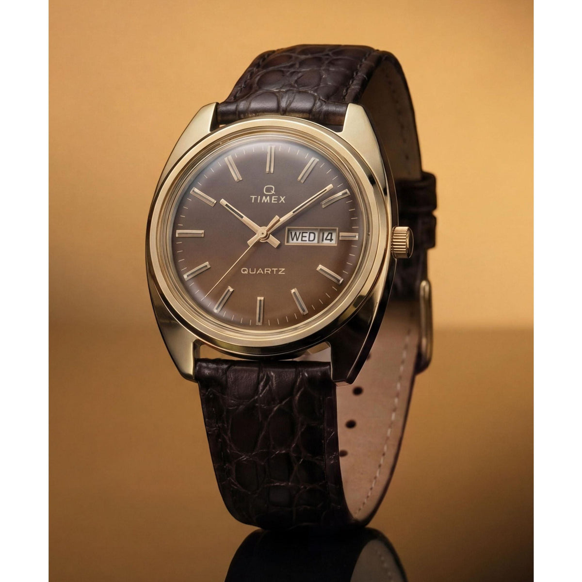 Timex Q 1978 de hombre correa de cuero – TW2Y87200