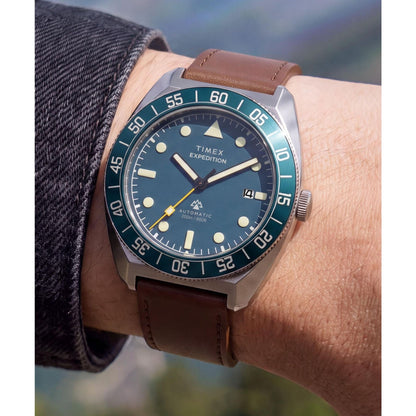 Timex Expedition Pioneer Automático de hombre correa de cuero – TW2Y87500