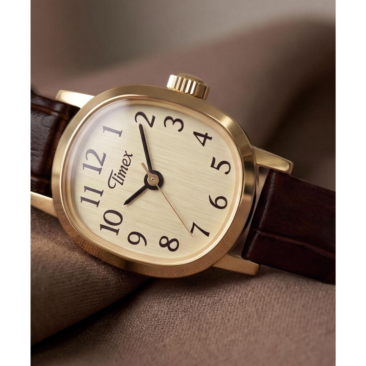 Timex Cavatina Mini de dama banda de piel – TW2Y87700