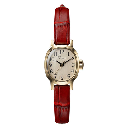 Timex Cavatina Mini de señorita correa de piel – TW2Y87900