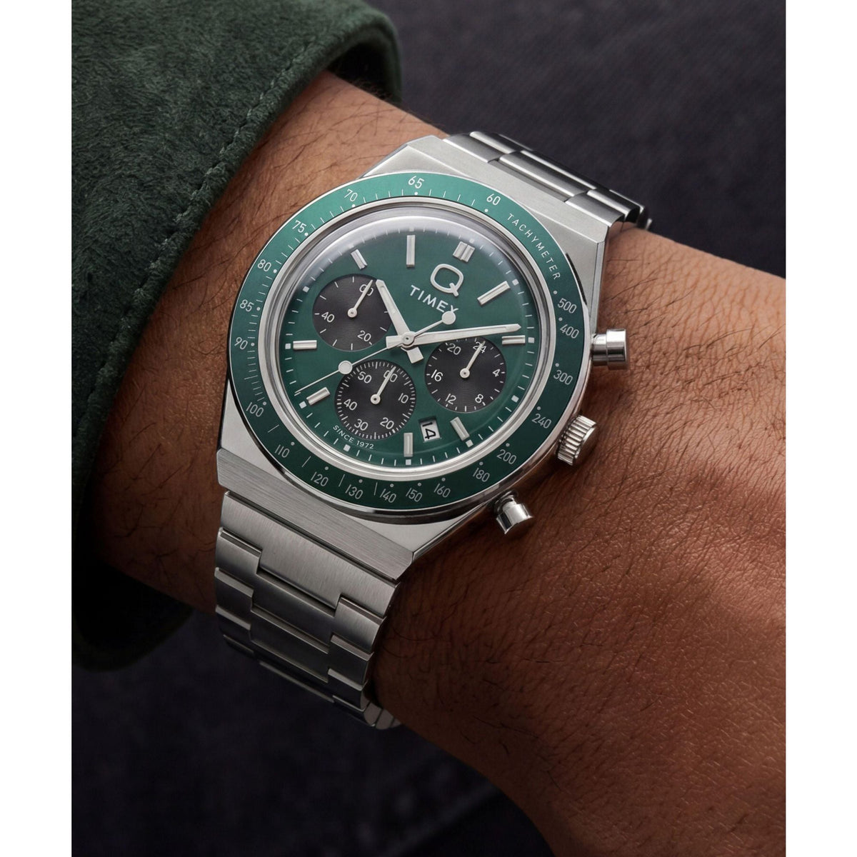 Timex Q de hombre correa de metal – TW2Y88500