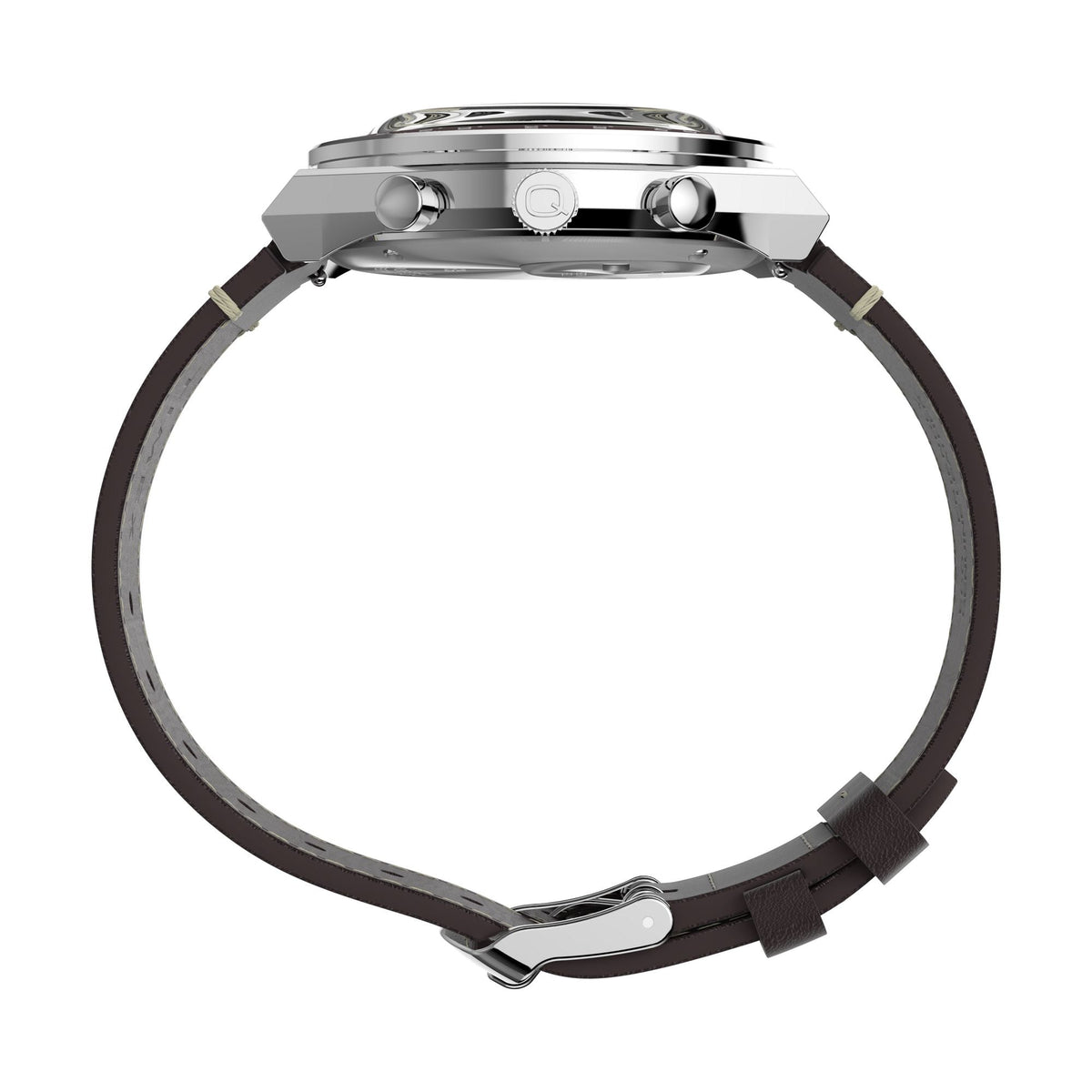 Timex Q de hombre correa de cuero – TW2Y88700