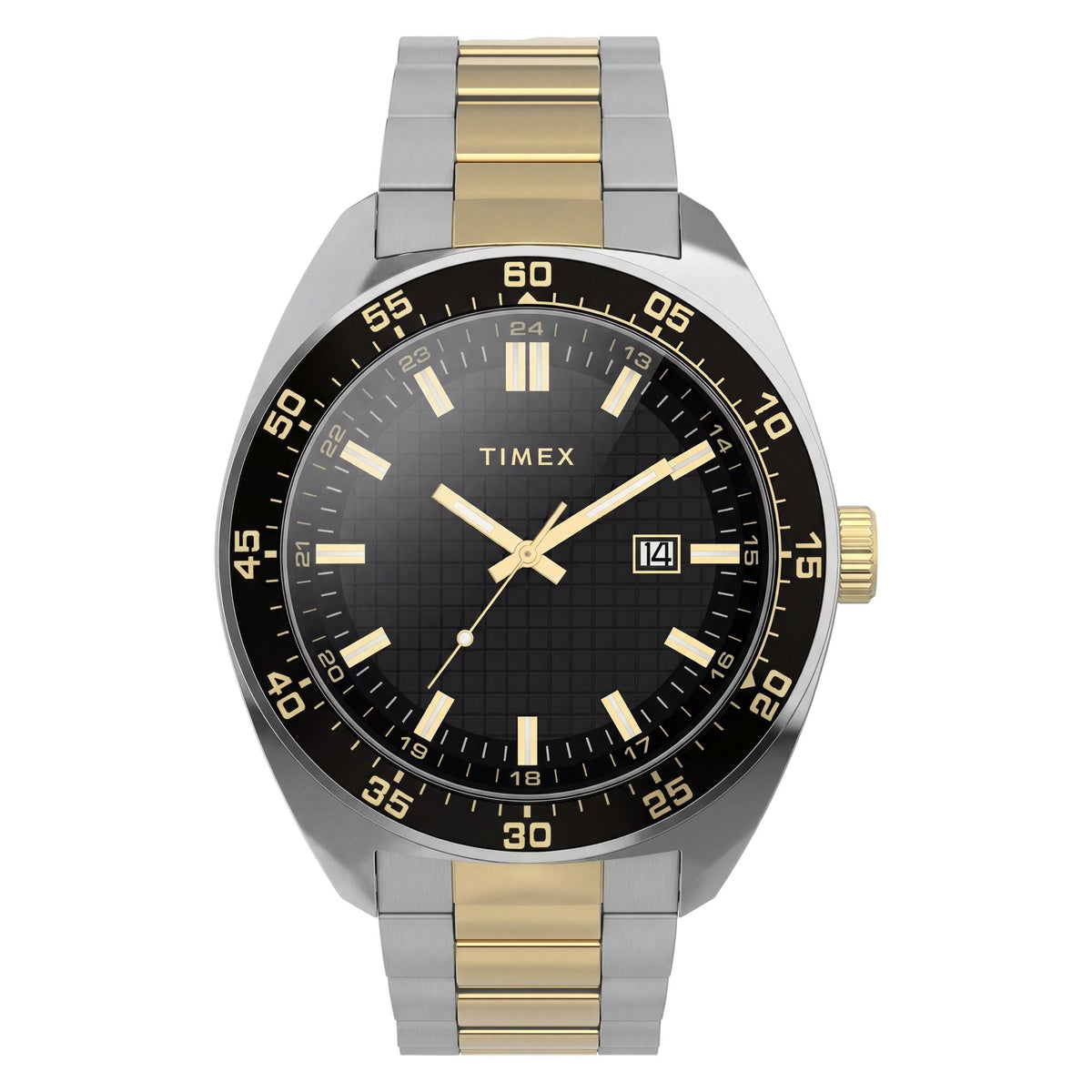 Timex Weston de hombre correa de metal bicolor – TW2Y89100