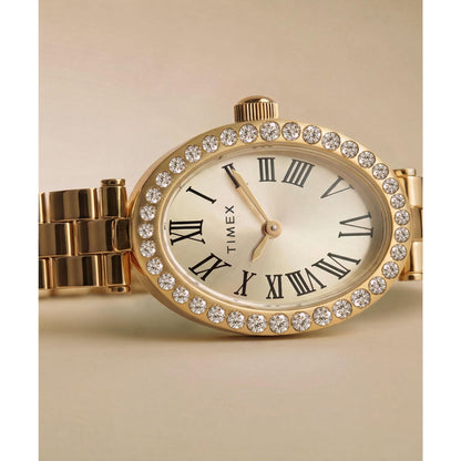 Timex Cavatina de señorita pulsera de metal – TW2Y90100