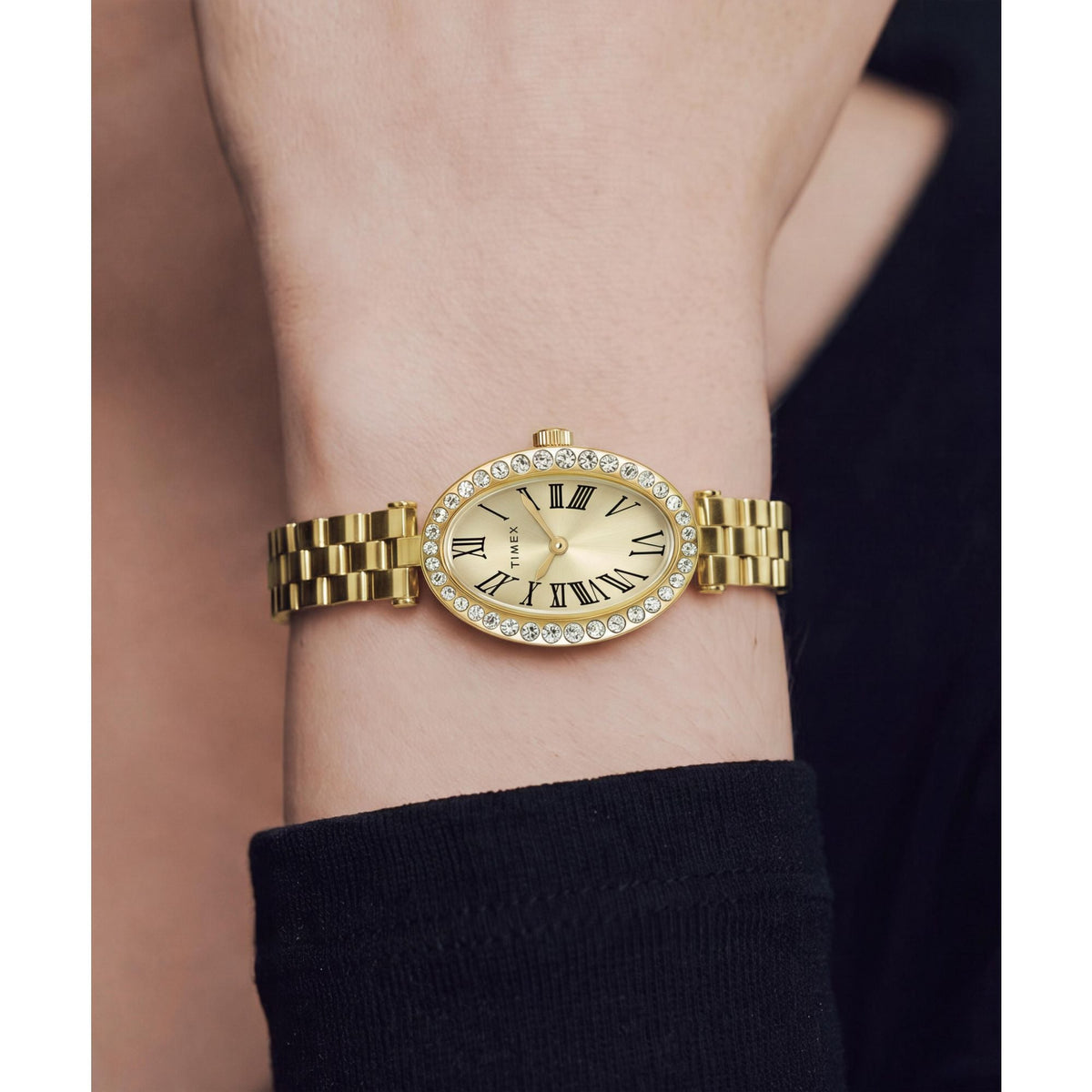 Timex Cavatina de señorita pulsera de metal – TW2Y90100