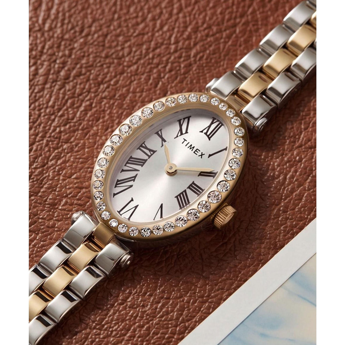 Timex Cavatina de señorita correa de metal – TW2Y90200