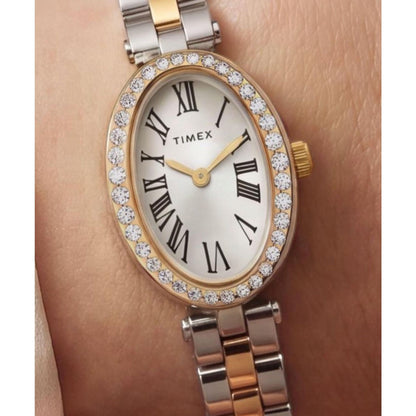 Timex Cavatina de señorita correa de metal – TW2Y90200