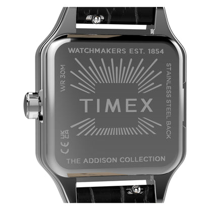 Timex Addison de dama correa de cuero – TW2Y90600