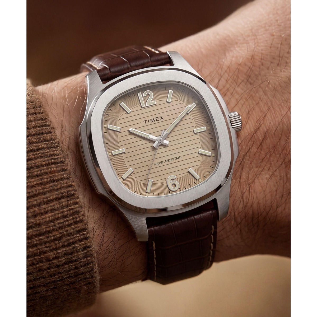Timex Marquee de hombre correa de cuero – TW2Y91600
