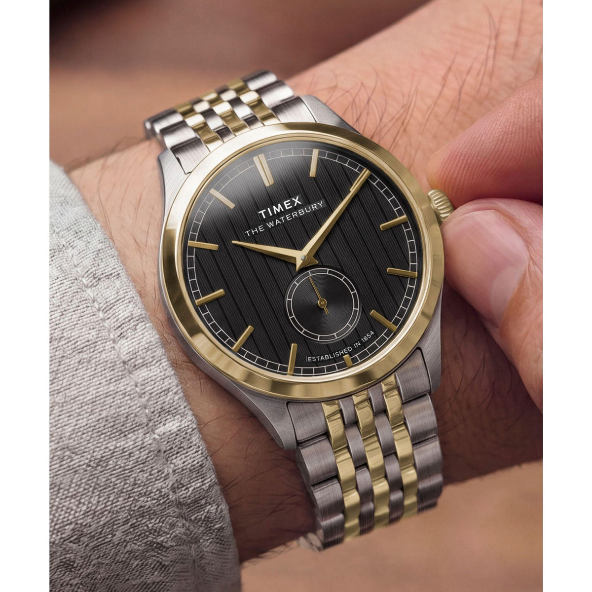 Timex Waterbury de hombre correa de metal – TW2Y91900