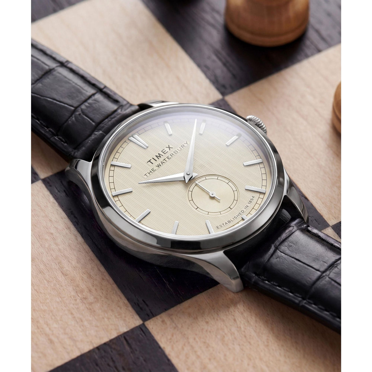 Timex Waterbury de hombre correa de piel – TW2Y92000
