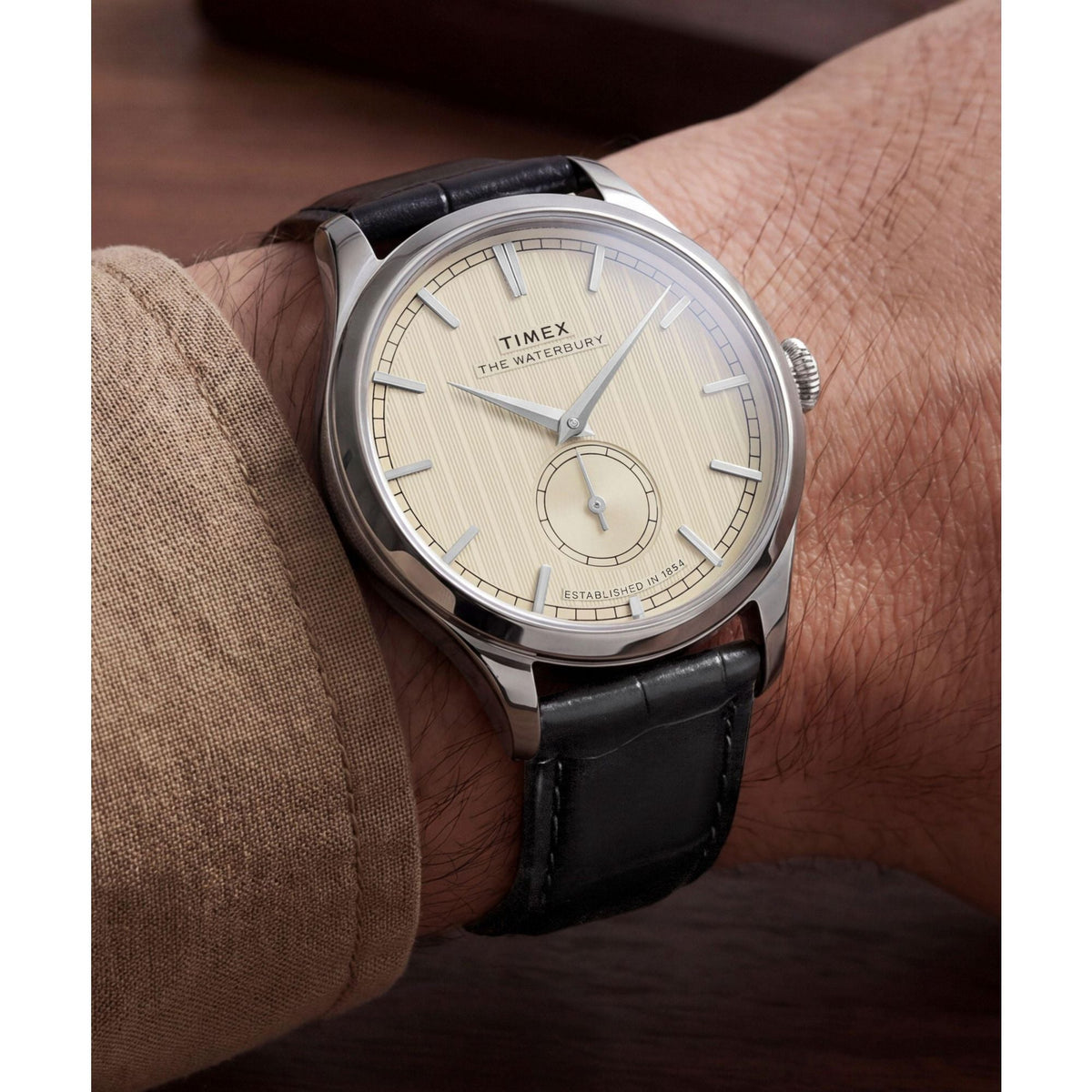Timex Waterbury de hombre correa de piel – TW2Y92000