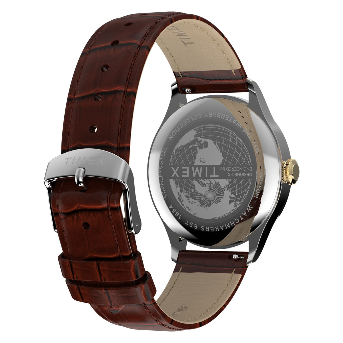 Timex Waterbury de hombre correa de cuero – TW2Y92100
