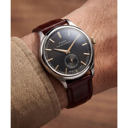 Timex Waterbury de hombre correa de cuero – TW2Y92100
