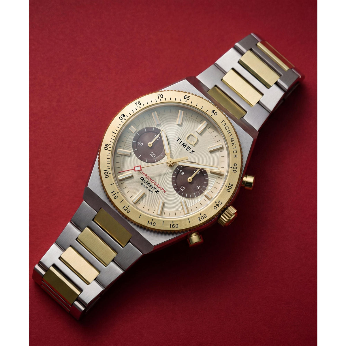 Timex Q Continental de hombre correa de metal – TW2Y92300