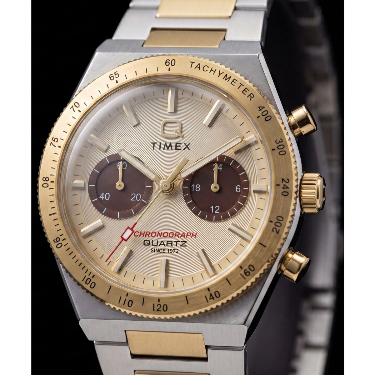 Timex Q Continental de hombre correa de metal – TW2Y92300