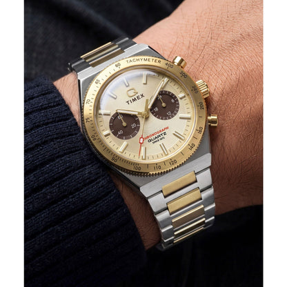 Timex Q Continental de hombre correa de metal – TW2Y92300