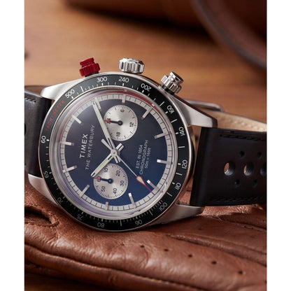 Timex Waterbury Heritage de hombre banda de piel – TW2Y93300