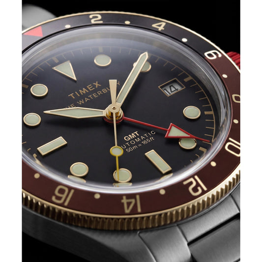 Timex Waterbury Heritage de hombre correa de metal automático – TW2Y93500