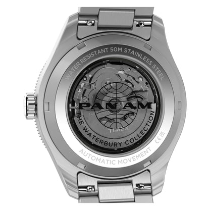 Timex Waterbury Pan am de hombre correa de metal automático – TW2Y94300