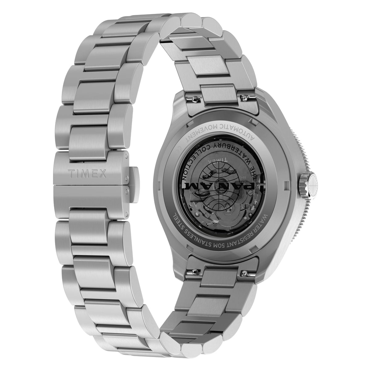 Timex Waterbury Pan am de hombre correa de metal automático – TW2Y94300