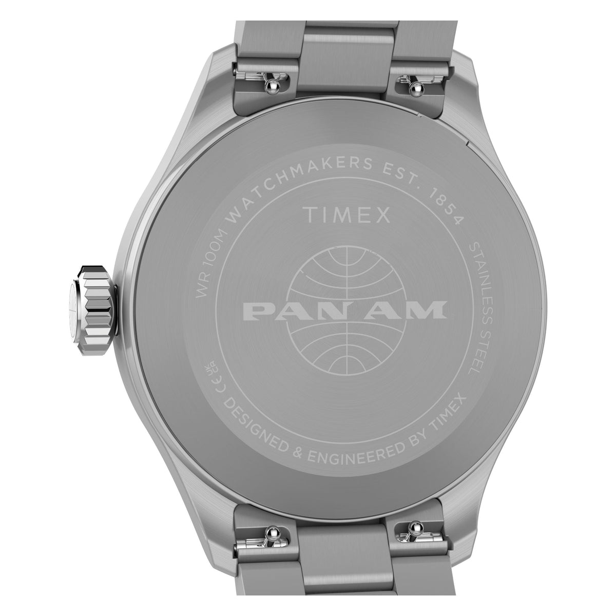 Timex Waterbury Pan Am de hombre correa de metal – TW2Y94600