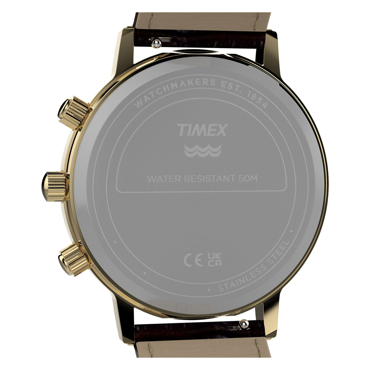 Timex Moon Phase de hombre banda de piel – TW2Y99000