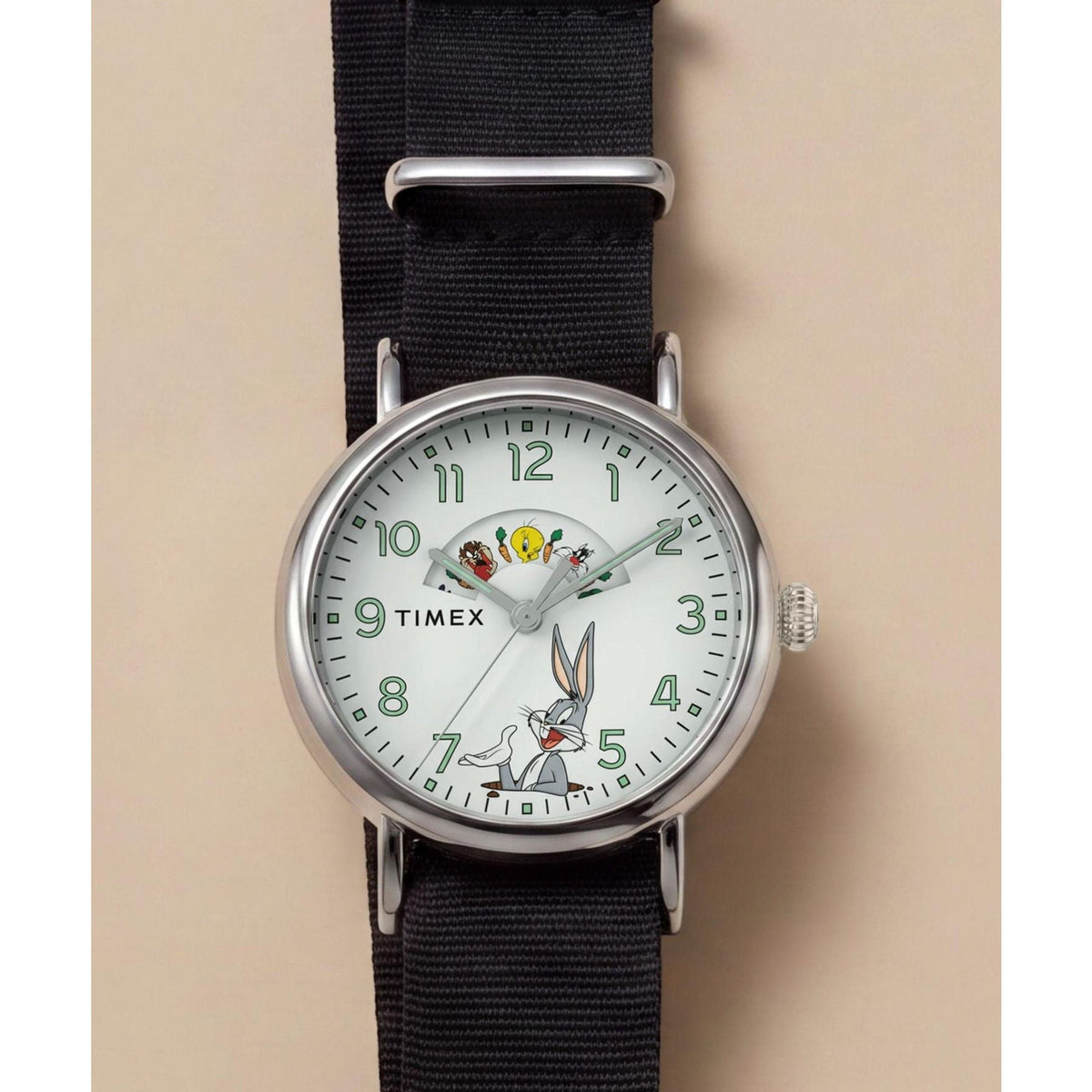Timex Looney Tunes de hombre correa de tela – TW2Y99100