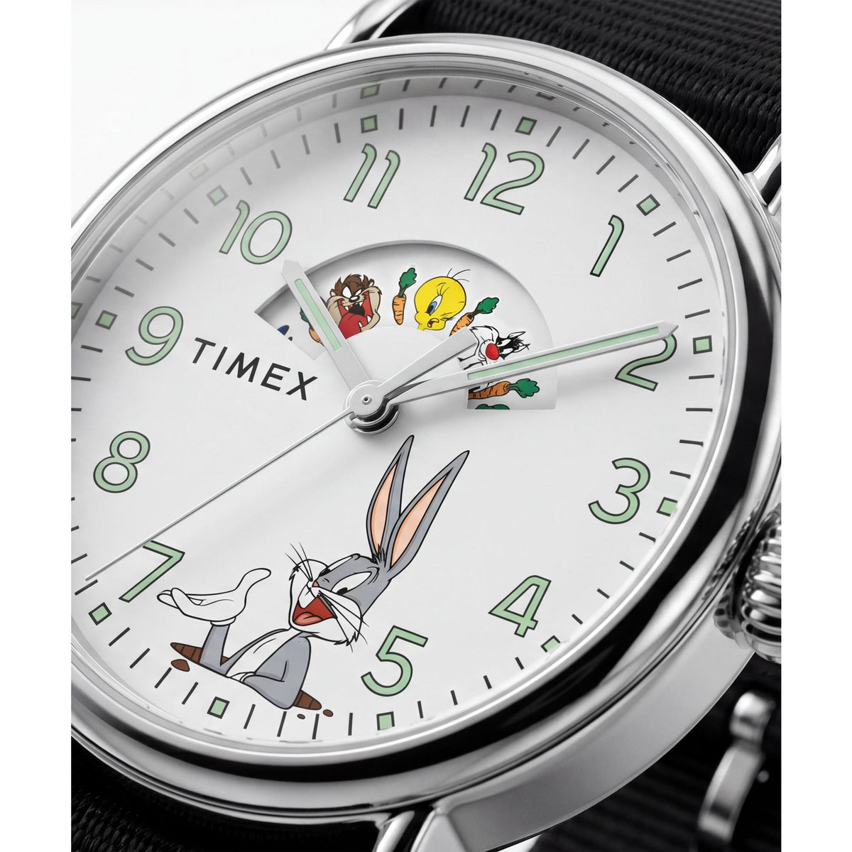 Timex Looney Tunes de hombre correa de tela – TW2Y99100