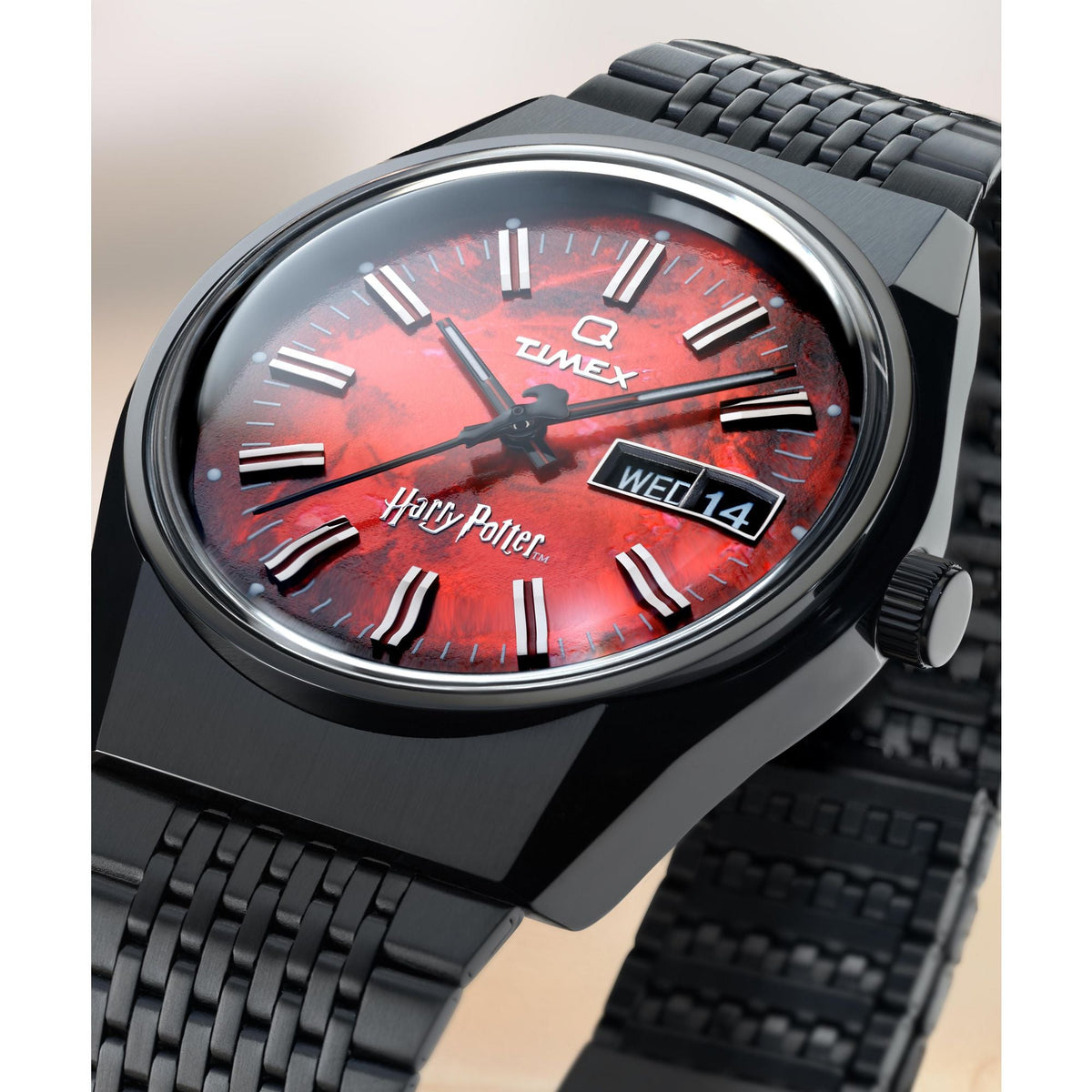 Timex Q Harry Potter de hombre banda de metal – TW2Y99700