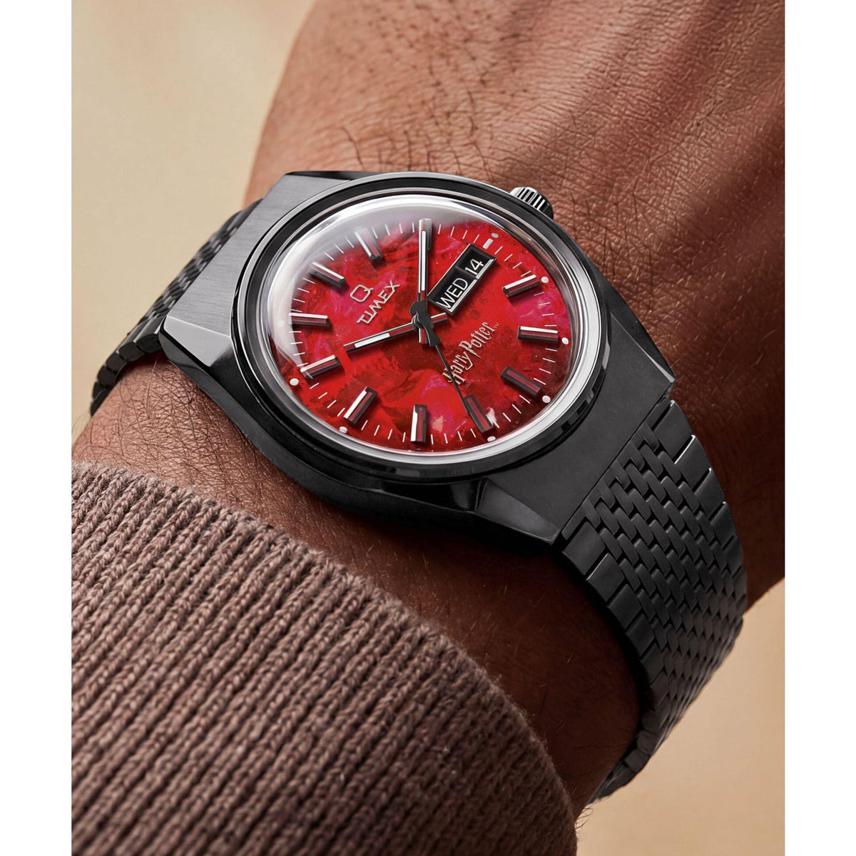 Timex Q Harry Potter de hombre banda de metal – TW2Y99700