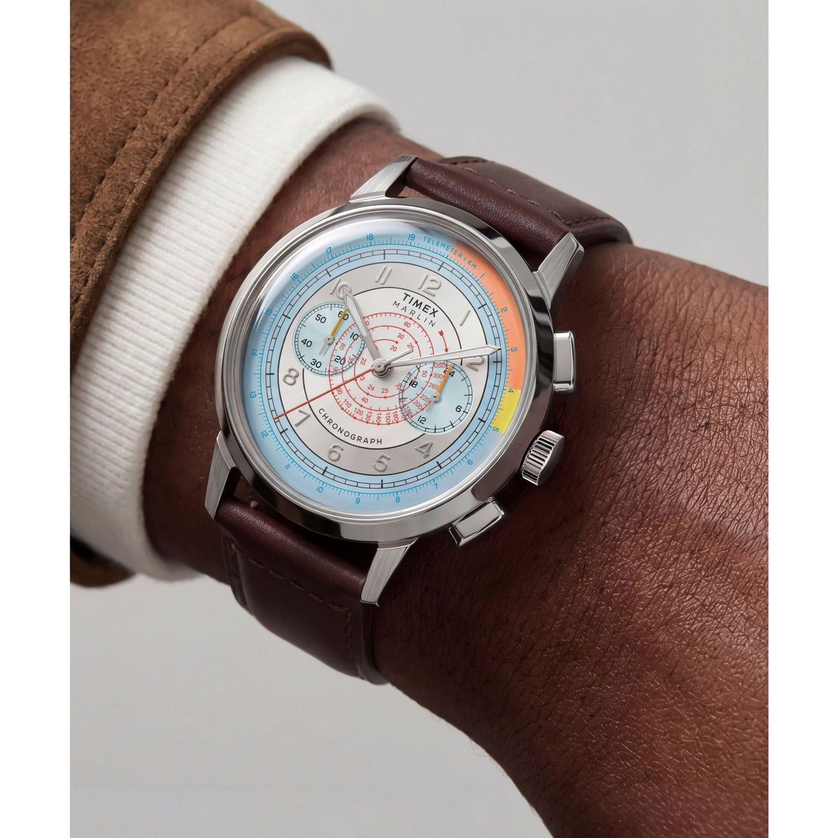 Timex Marlin Neo de hombre correa de cuero – TW3A00200