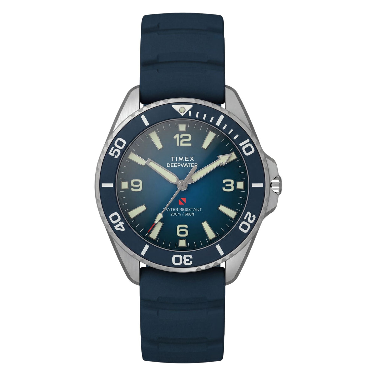 Timex Deepwater de hombre correa de caucho – TW3A01900