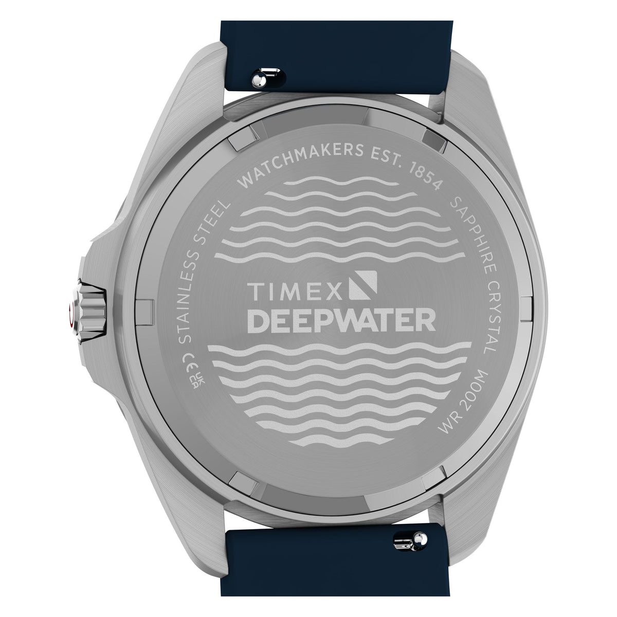 Timex Deepwater de hombre correa de caucho – TW3A01900