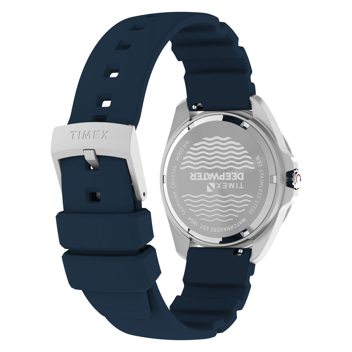 Timex Deepwater de hombre correa de caucho – TW3A01900