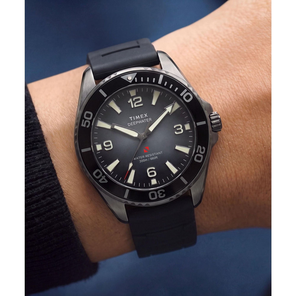 Timex Deepwater de hombre correa de silicona – TW3A02000