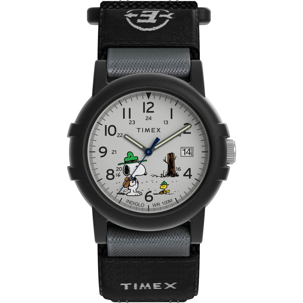 Timex Expedition x Snoopy de caballero pulsera de tela – TW4B29100