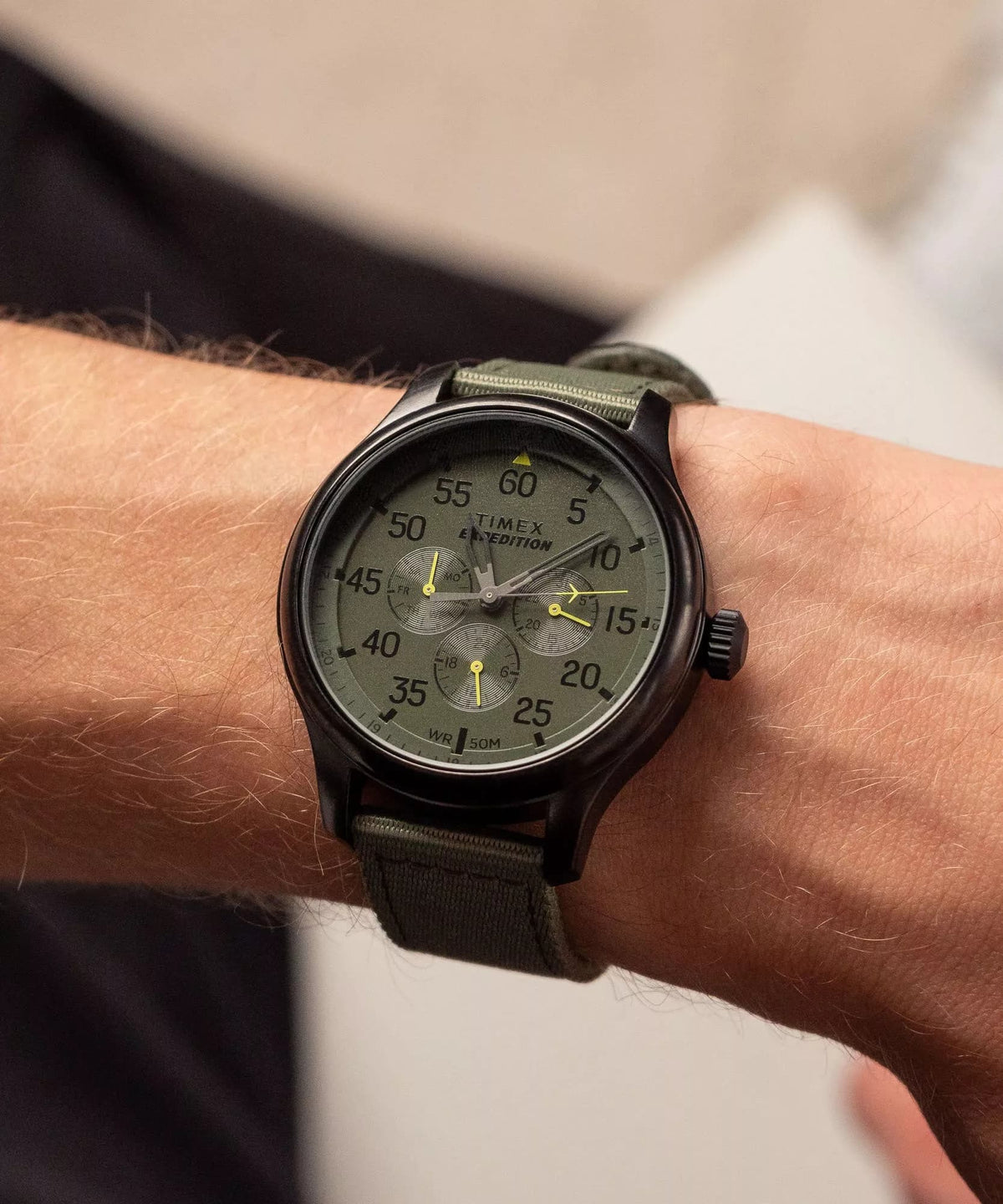 Timex Expedition para hombre pulsera tela estilo militar – TW4B31000