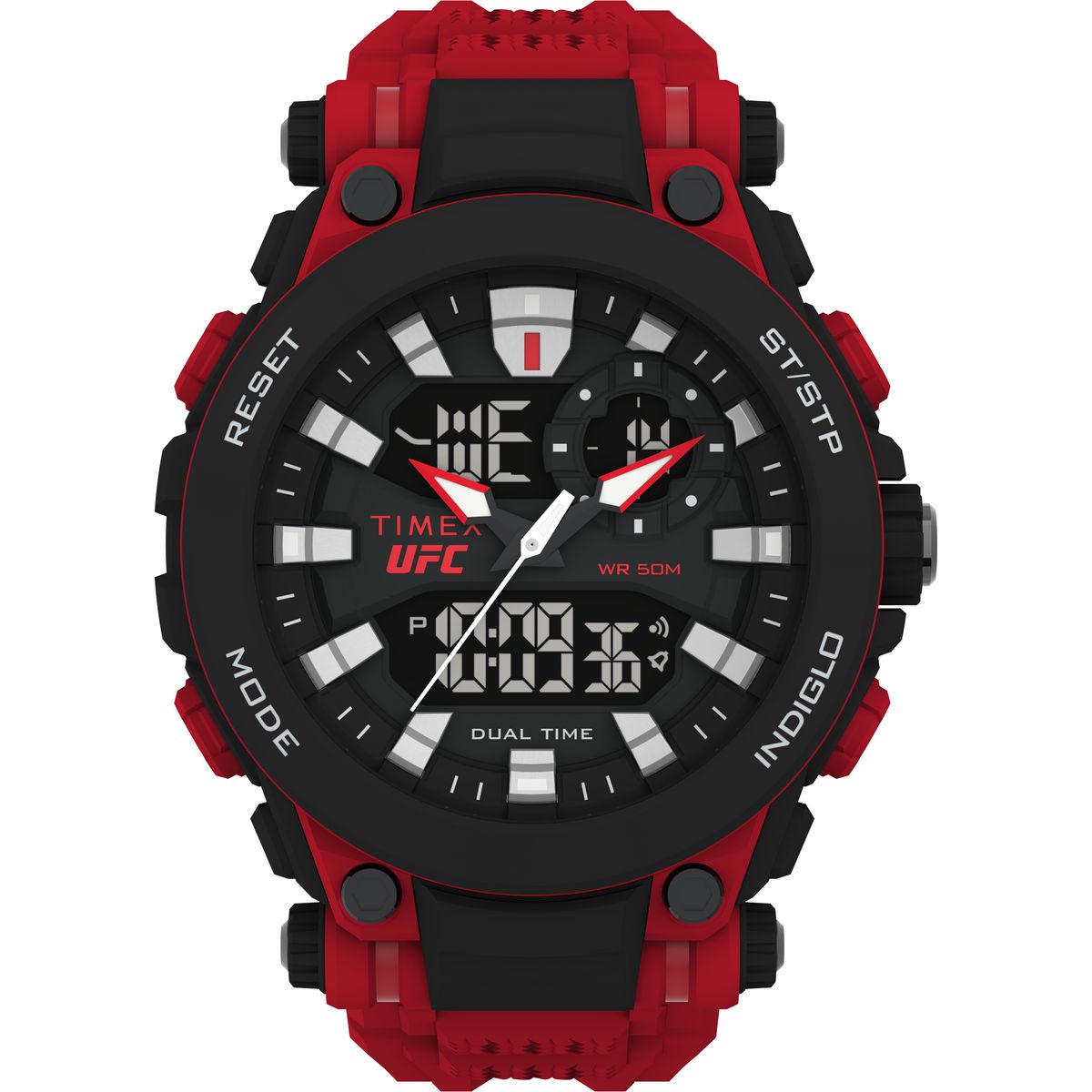 TW5M53000 Reloj Timex UFC de hombre correa de silicona