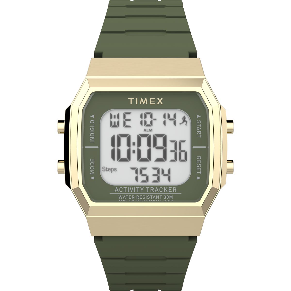 Timex Activity Tracker para hombre correa de silicona digital – TW5M60800