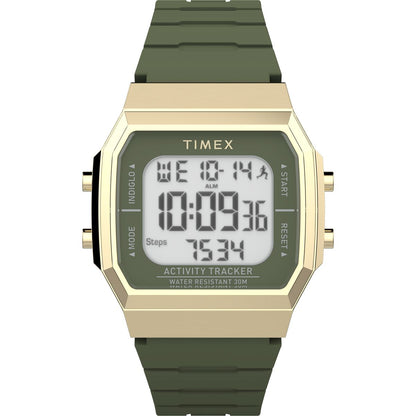 Timex Activity Tracker para hombre correa de silicona digital – TW5M60800