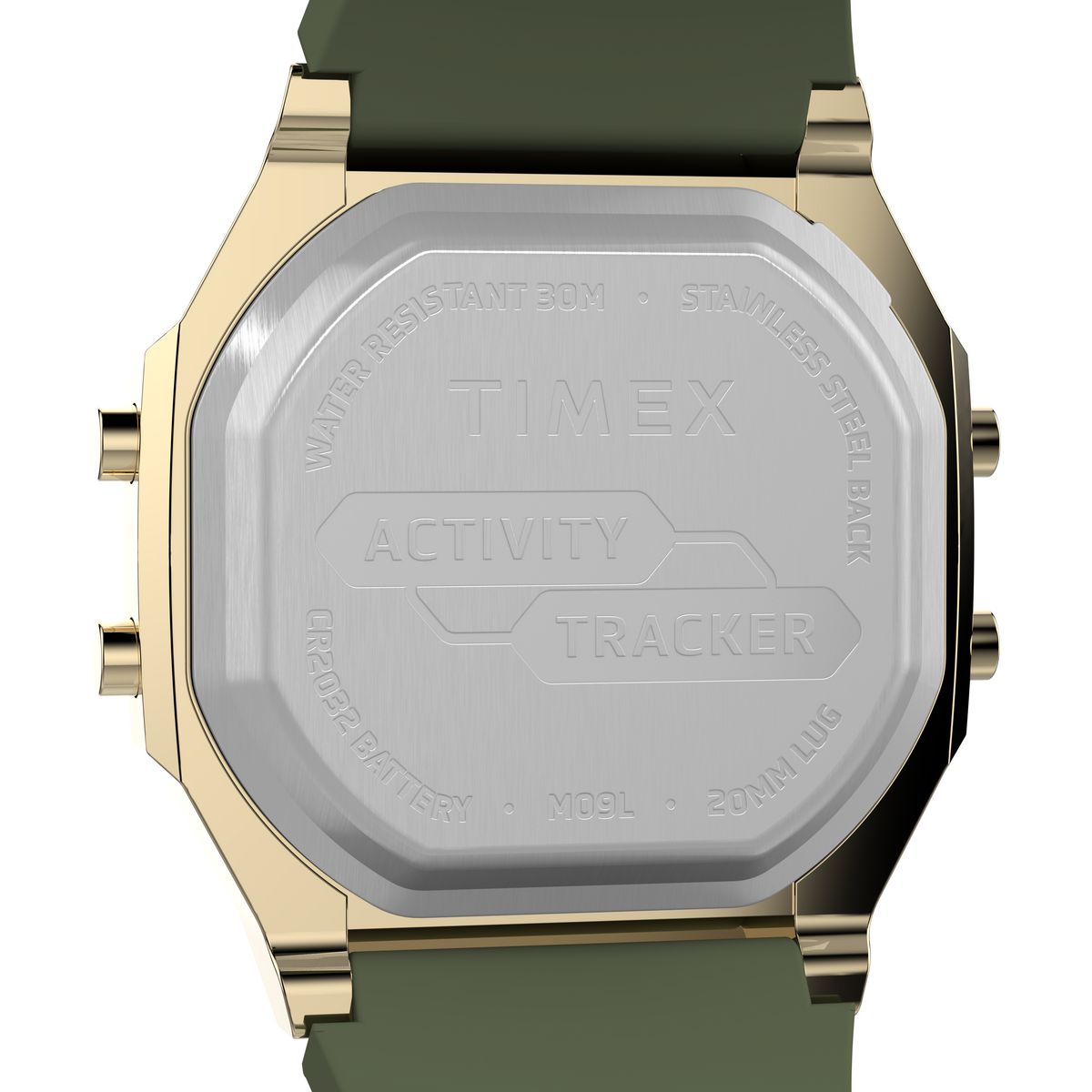 Timex Activity Tracker para hombre correa de silicona digital – TW5M60800