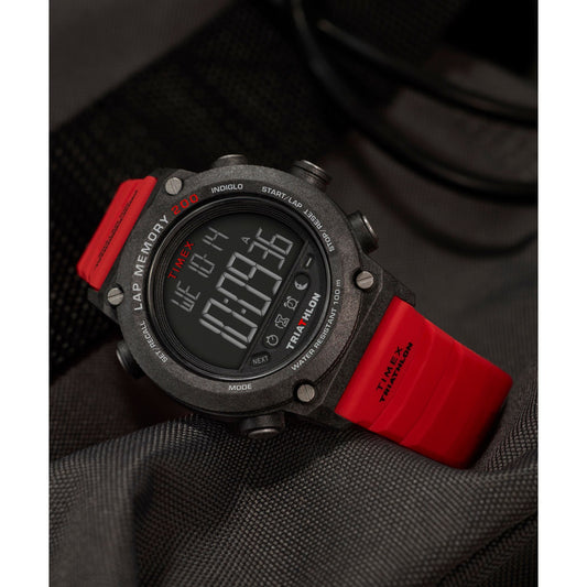 Timex Triathlon de hombre correa de resina – TW5M67000