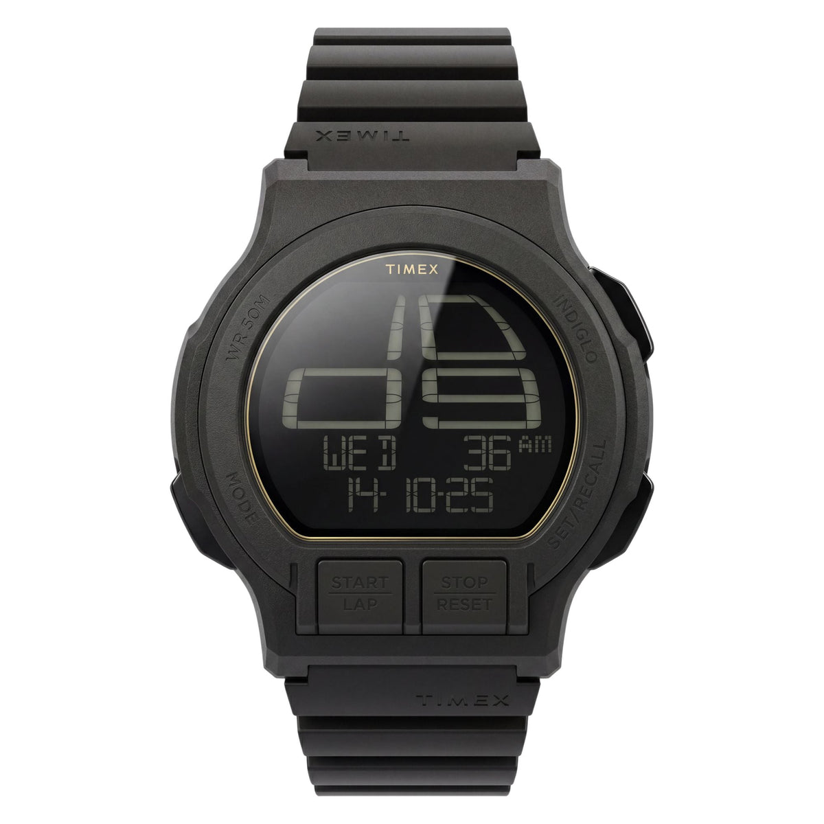 Timex Retroware Digital de caballero correa de caucho – TW5M74000