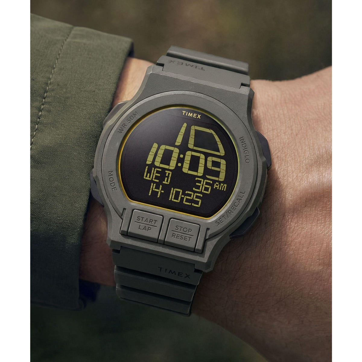 Timex Retroware Digital de caballero correa de caucho – TW5M74000