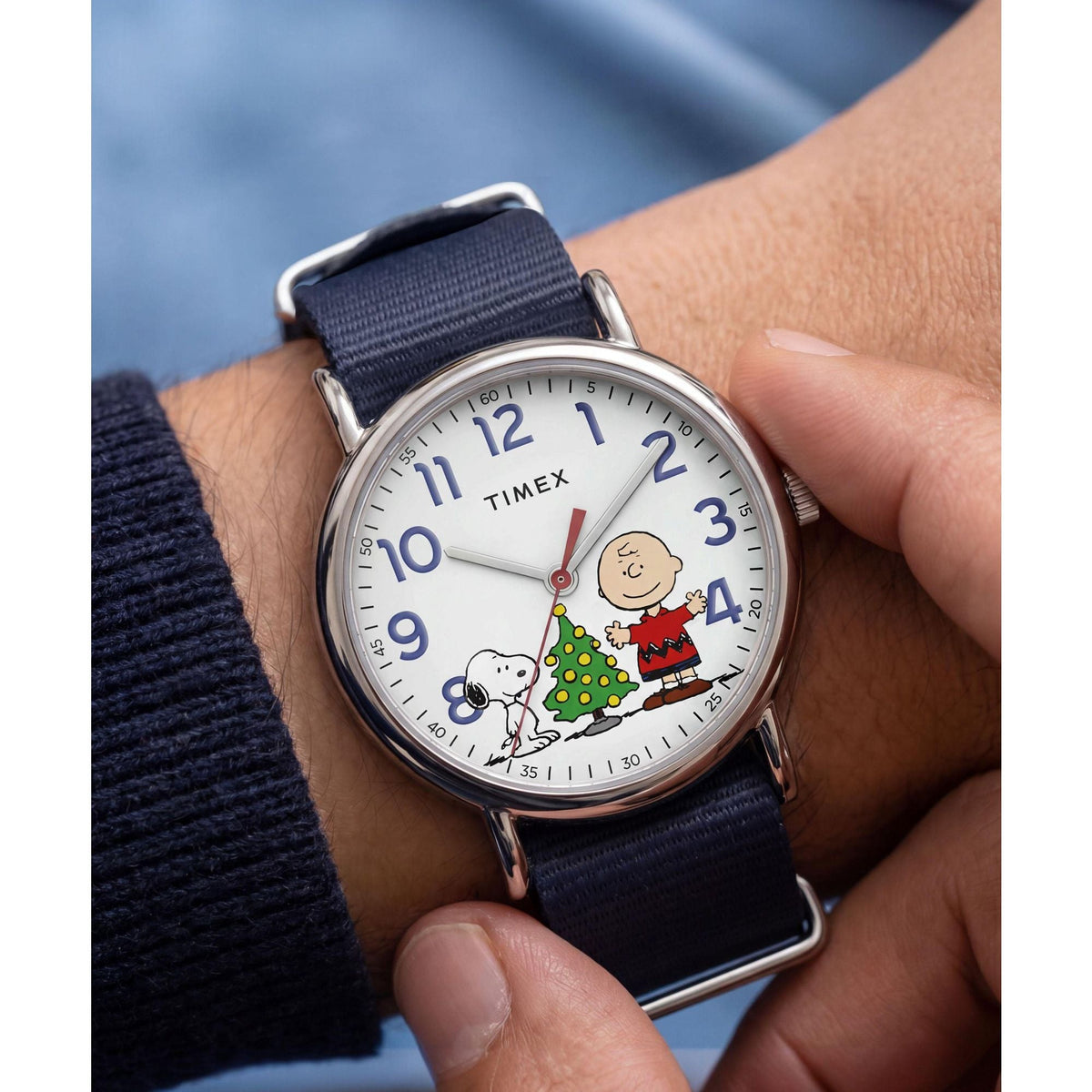 Timex Weekender Peanuts de hombre correa de tela – TW6A00400
