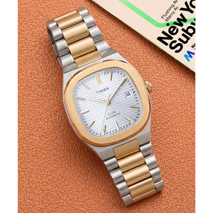 Timex E Line Automático de caballero correa de metal – TW6A00600